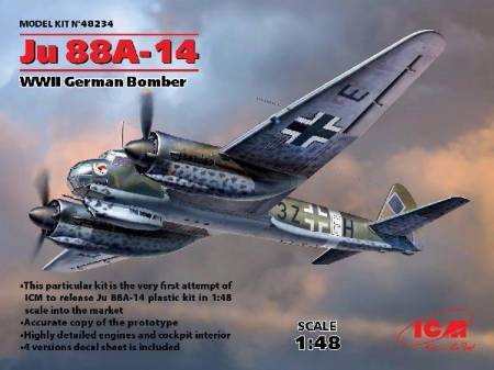 WWII German Ju88A14 Bomber