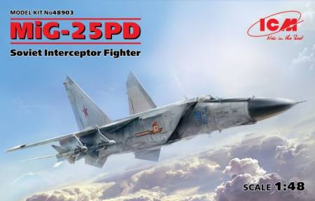 MiG25PD Soviet Interceptor Fighter