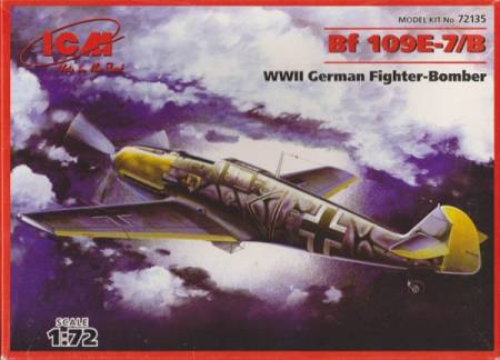 WWII German Messerschmitt Bf109E7/B Fighter/Bomber