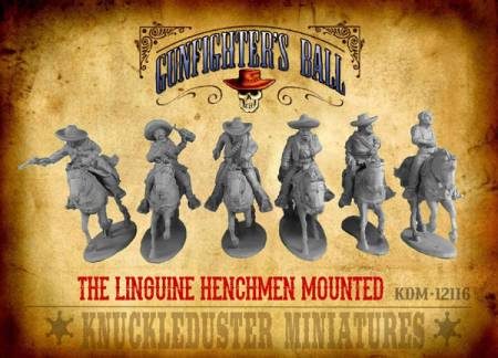Gunfighters Ball - The Linguine Henchmen Mounted Faction Pack