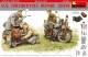 WWII US Motorcycle Repair Crew (3) w/2 Motorcycles, Tools & Boxes