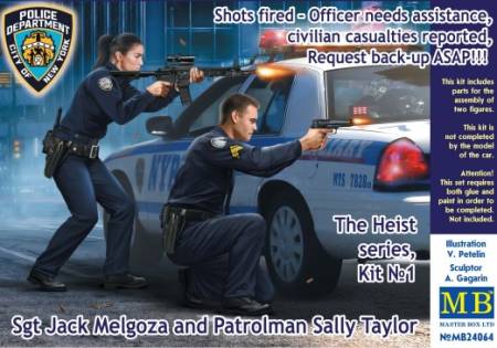 The Heist: Sgt. Jack Melgoza & Patrol Woman Sally Taylor in Shootout