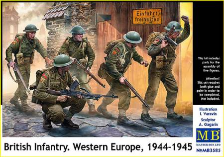 British Infantry Western Europe. 1944-1945