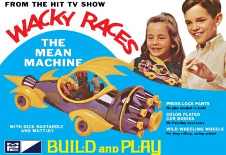 Wacky Races: Mean Machine w/Figures