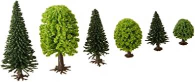 Mixed Forest Trees - 1-3/8 - 3-9/16in 3.5 9cm Tall