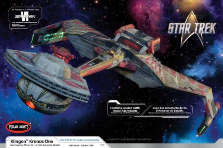Star Trek The Undiscovered Country Klingon Kronos One Battle Cruiser