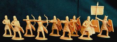 Ancient Persian Kardakes Infantry with Javelin & Axe