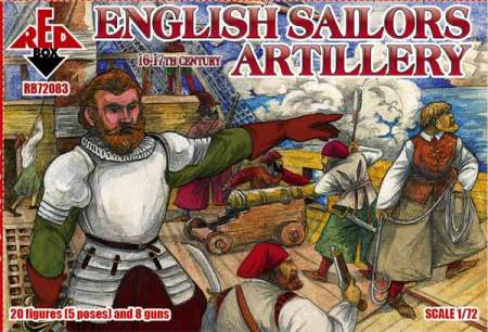 English Sailors Artillery 16-17th Century Set 3