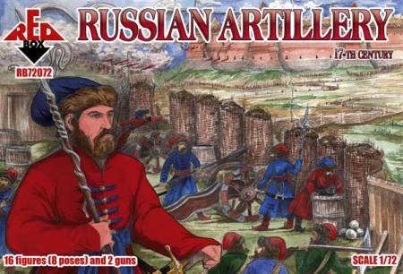 Russian Artillery XVII Century (16 w/2 Guns)