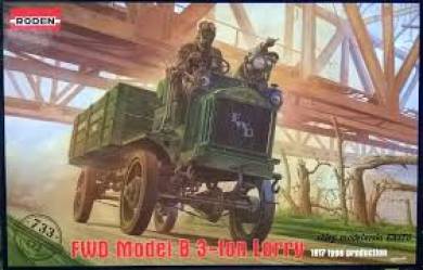 WWI FWD Model B 3-Ton Lorry US Army Truck