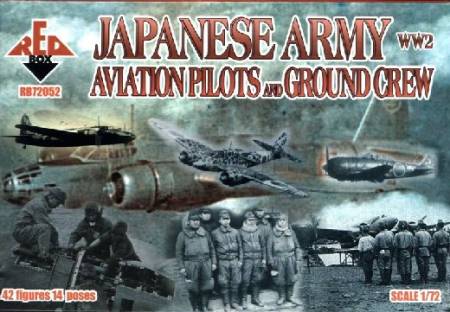 WW2 Japanese Army Aviation Pilots and Ground Crew