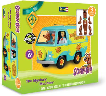 Scooby Doo The Mystery Machine with Figures (Snap)