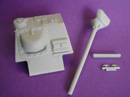 Russian SU-100 Conversion Kit for Meng Toons Tanks