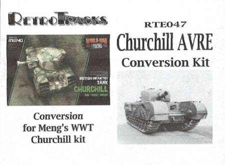 Churchill AVRE Conversion Kit for Meng Toons Tanks