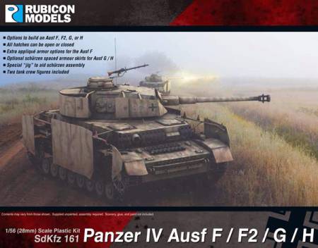 WWII German Panzer IV Ausf F/F2/G/H