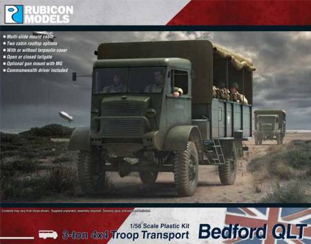 WWII British Bedford QLT Troop Carrier