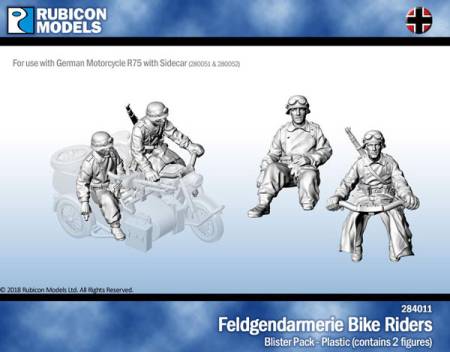 WWII German Feldgendarmerie Bike Crew