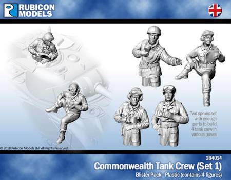 WWII Commonwealth Tank Crew