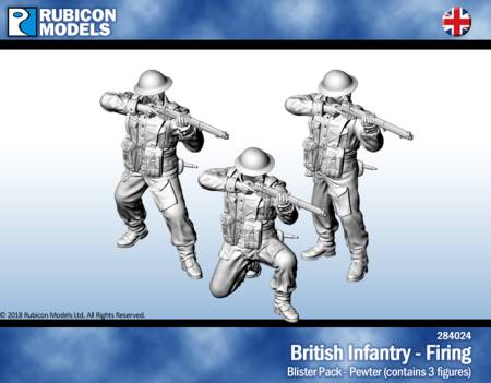 British Infantry - Firing