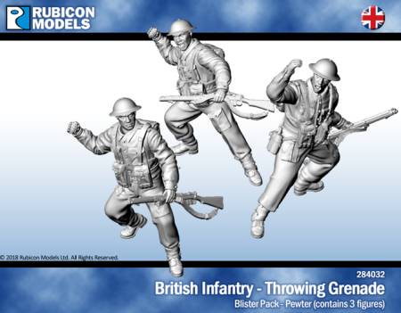 British Infantry - Throwing Grenade