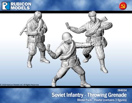 Soviet Infantry - Throwing Grenade