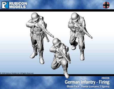 German Infantry - Firing