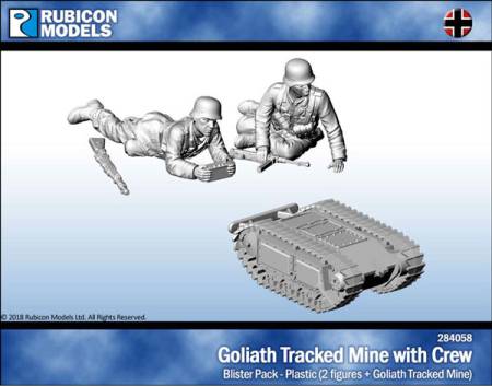 Goliath Tracked Mine with Crew