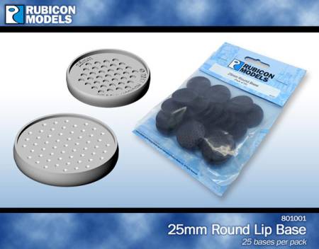 25mm Round Bases (25)