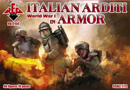 WWI Italian Arditi in Armor