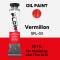 Scalecolor Floww Oil Paints: Vermilion 20Ml Tube