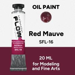 Scalecolor Floww Oil Paints: Red Mauve 20Ml Tube