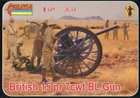 Strelets R - British 15 pdr 7 cwt BL Gun with Crew