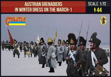 Strelets R - Austrian Grenadiers in Winter Dress on the March 1