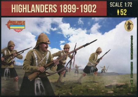 Strelets Mini - Highlanders in Attack 1899-1902 Anglo-Boer War