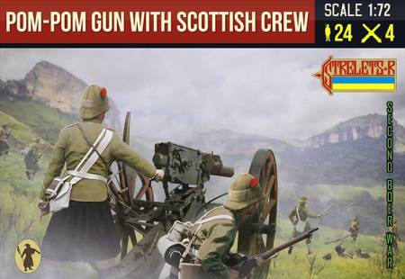 Strelets R - Pom-Pom Gun with Scottish Crew 