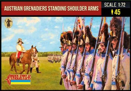 Strelets R - Napoleonic Austrian Grenadiers Standing Shoulder Arms