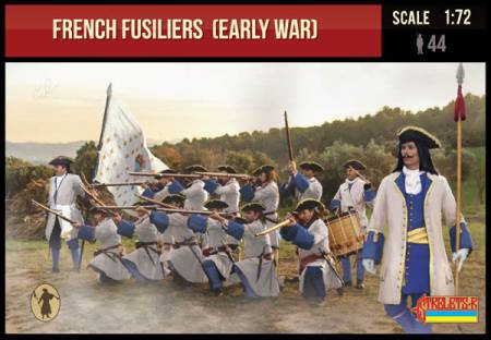 Strelets R - French Fusiliers (Early War)  1701-1714 Spanish Succession War