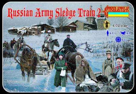 Strelets R - Russian Army Sledge Train Set 2