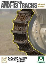 French AMX13 Light Tank Tracks w/o Rubber for TAM