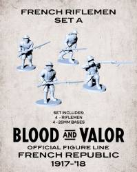 Blood & Valor - WWI French Army Riflemen Set A