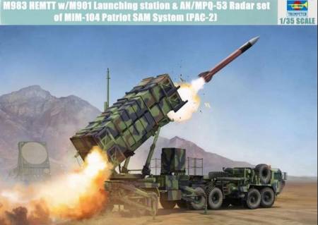 M901 Patriot SAM Launching Station & AN/MPQ53 Radar Set of MIM104 Patriot SAM System