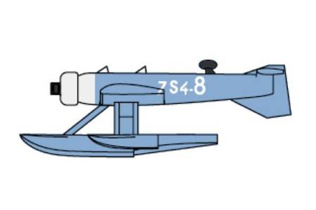 MB411 French Observation Seaplane Set (12/Bx)