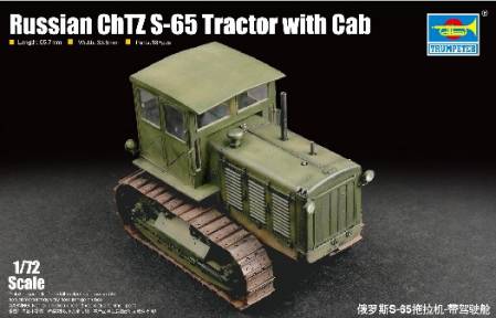 Russian ChTZ S65 Tractor w/Closed Cab