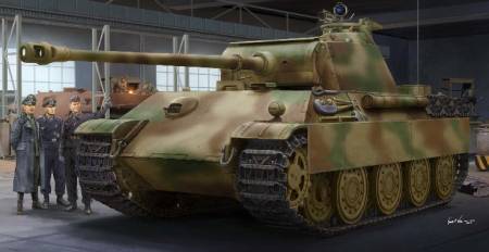 German Panther G Tank Late Version