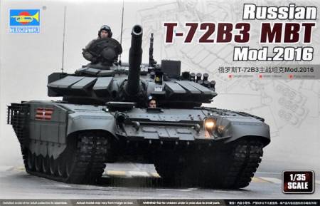 Russian T72B3 Mod 2016 Main Battle Tank