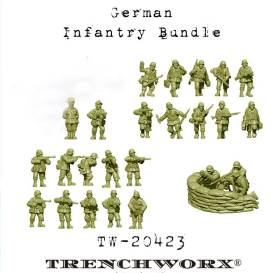 Plastic German Infantry Bundle