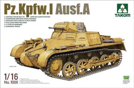 WWII German PzKpfw I Ausf A Tank