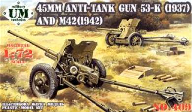 45mm Anti-Tank Guns � M42 Model 1942 & 53K Model 1937