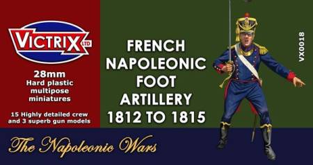 French Napoleonic Foot Artillery 1812-1815