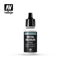 191 Vallejo Metallic Medium 17ml. Bottle